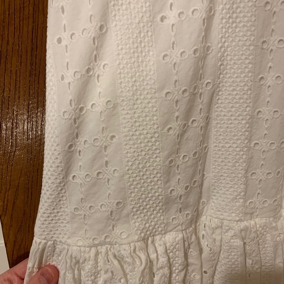 J. CREW White Eyelet Dress - Picture 5 of 9